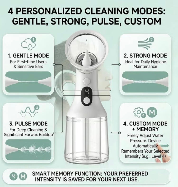 🔥 Today Only! ⚡Pryxo™ Electric Ear Cleaner — Keep Your Ears Clean & Hear Every Sound Clearly 👨‍👩‍👧‍👦