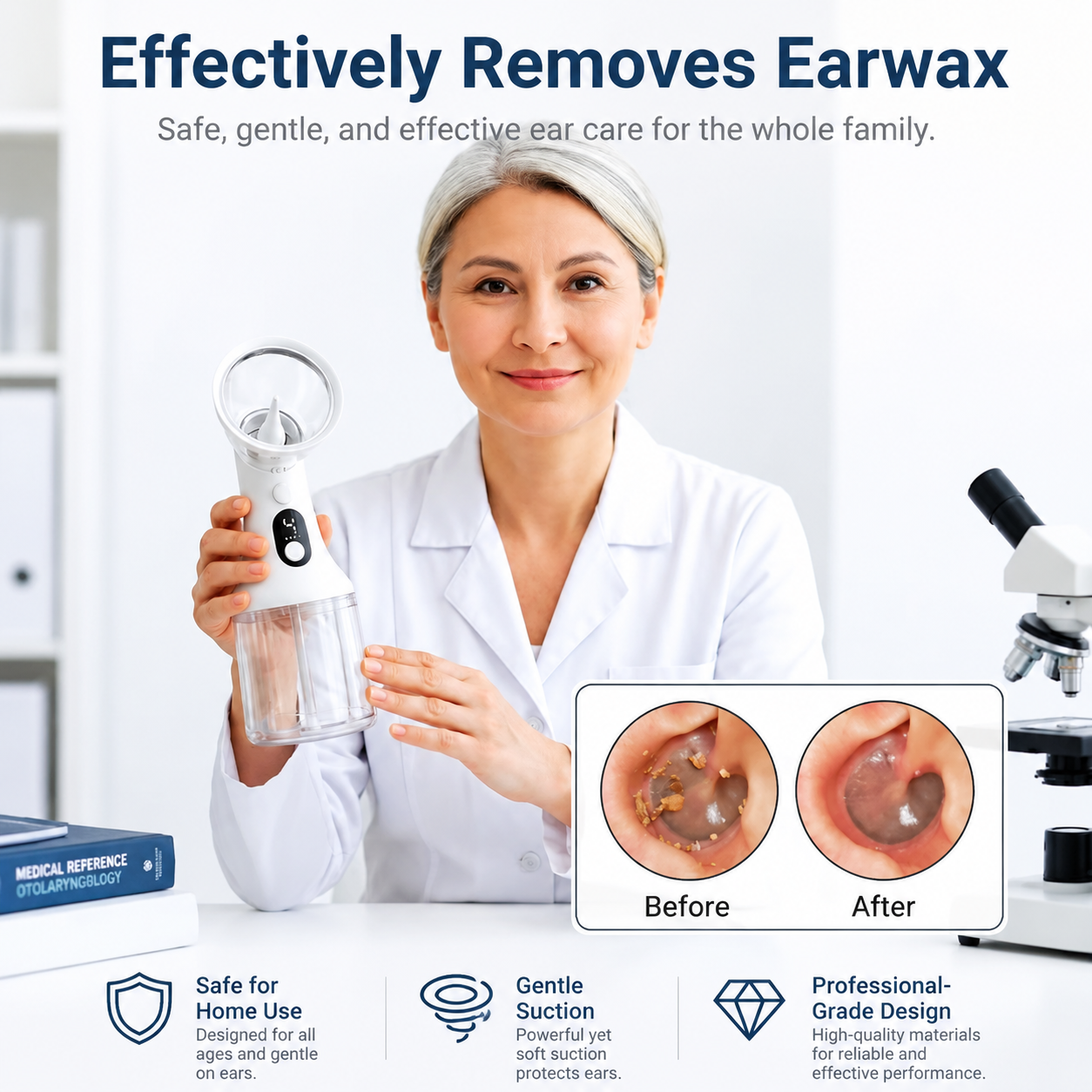 🔥 Today Only! ⚡Pryxo™ Electric Ear Cleaner — Keep Your Ears Clean & Hear Every Sound Clearly 👨‍👩‍👧‍👦
